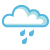It is forcast to be Chance Rain at 10:00 PM EST on February 22, 2012